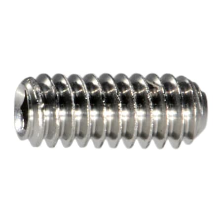 Midwest Fastener #3-48 x 1/4" 18-8 Stainless Steel Coarse Thread Hex Socket Headless Set Screws 15PK 930714